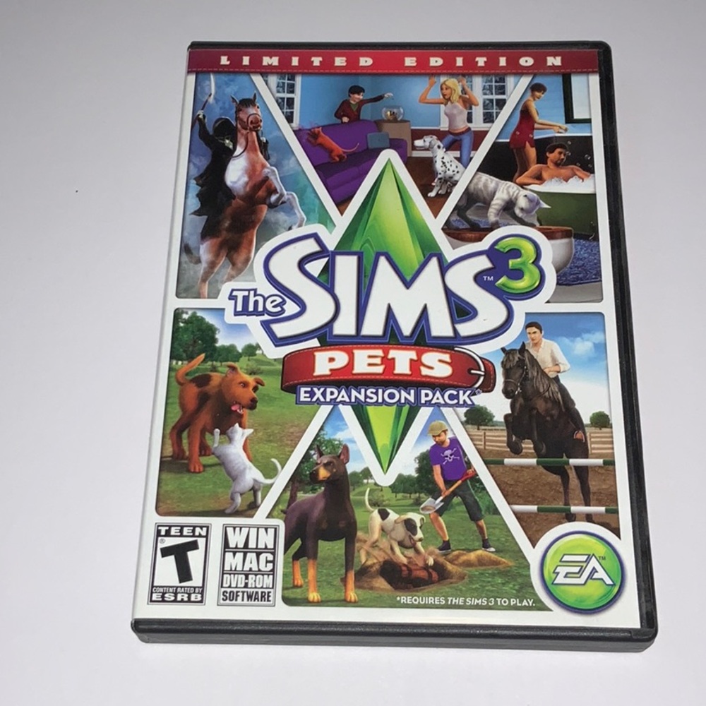 The Sims3 Pets Expansion Pack Limited Edition Windows Mac EA